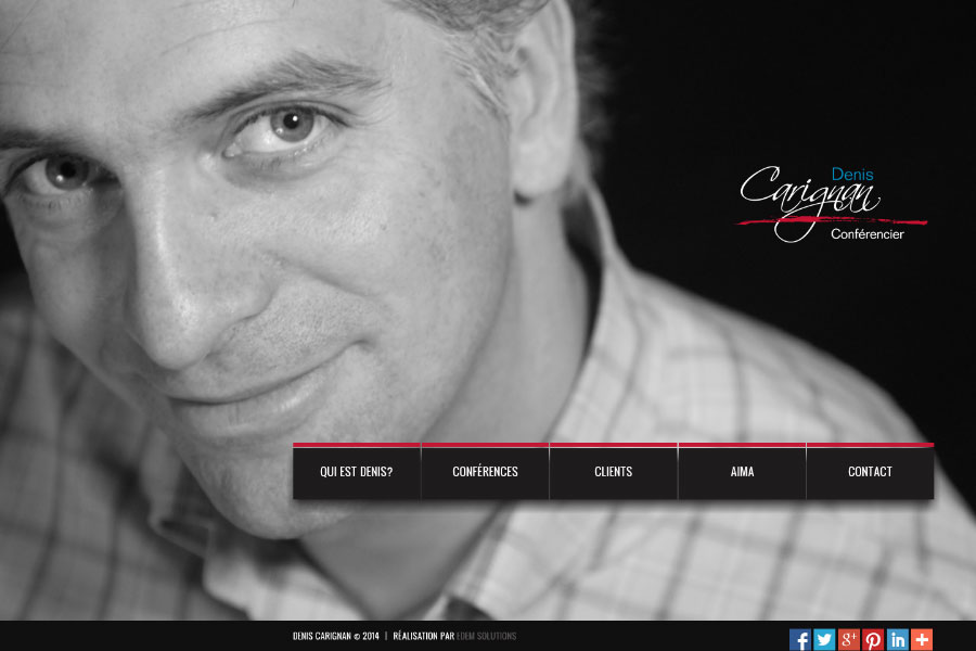 Site Web Denis Carignan